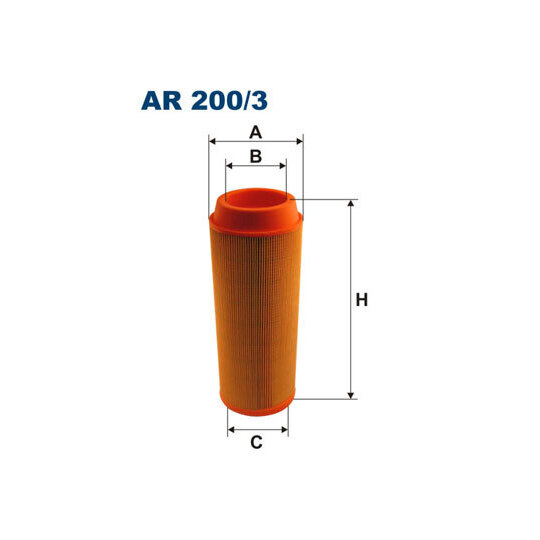 AR 200/3 - Air filter 