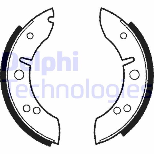 LS1001 - Brake Shoe Kit 