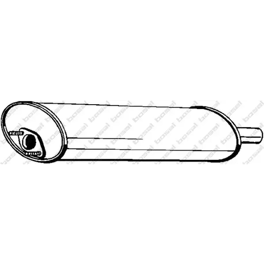 115-743 - Middle Silencer 