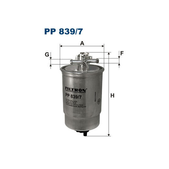 PP 839/7 - Kütusefilter 
