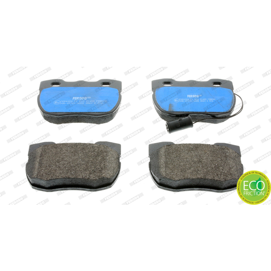 FDB520 - Brake Pad Set, disc brake 