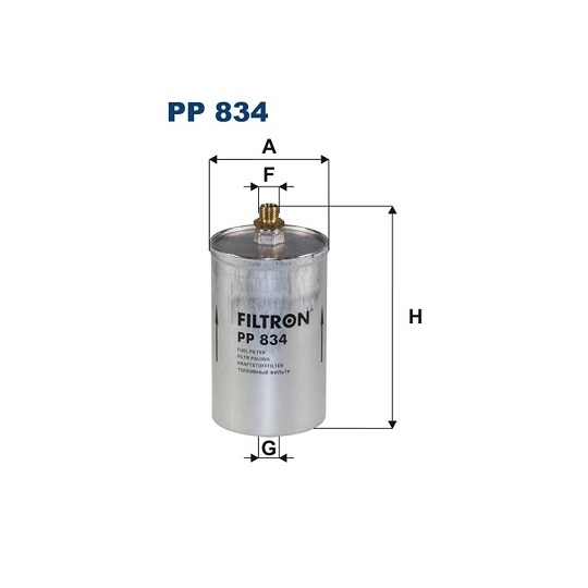 PP 834 - Fuel filter 