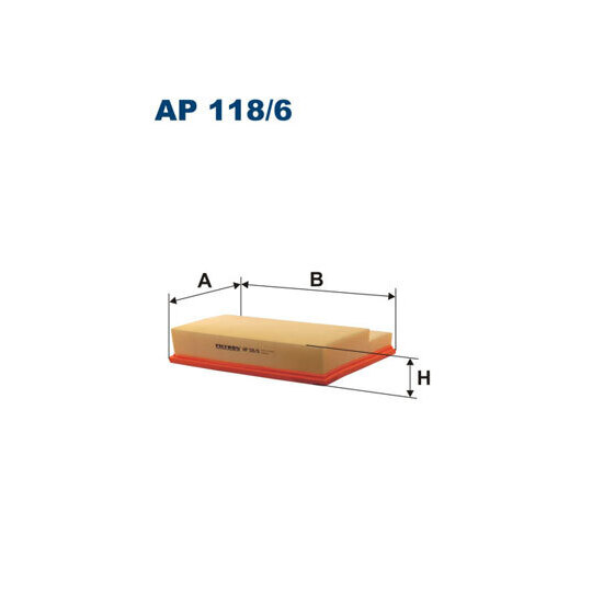 AP 118/6 - Air filter 