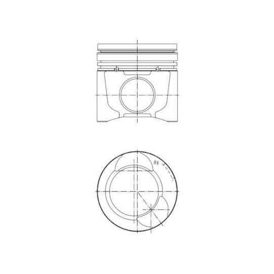 40074600 - Piston 