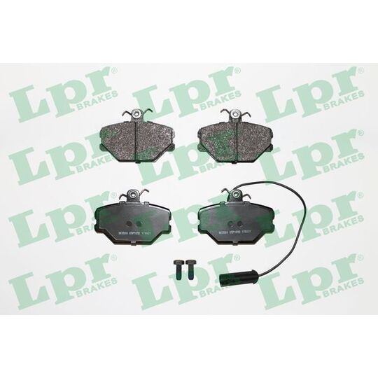 05P1092 - Brake Pad Set, disc brake 