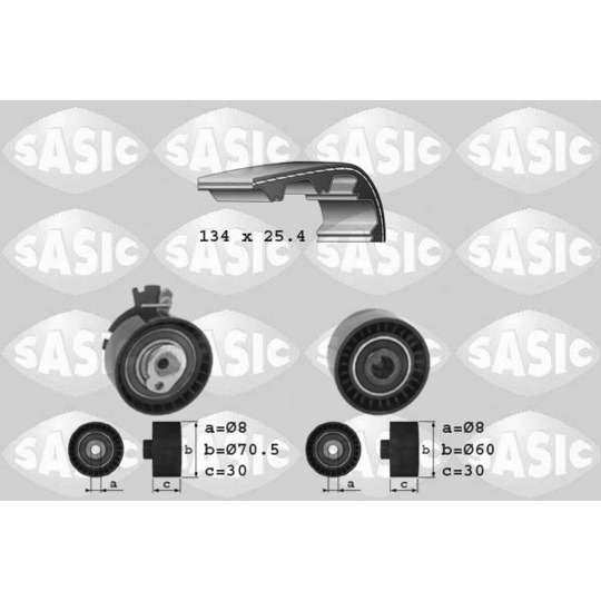 1750006 - Timing Belt Set 