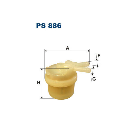 PS 886 - Fuel filter 