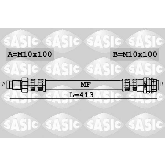 6606007 - Brake Hose 