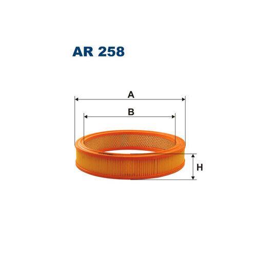 AR 258 - Air filter 