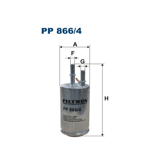 PP 866/4 - Fuel filter 