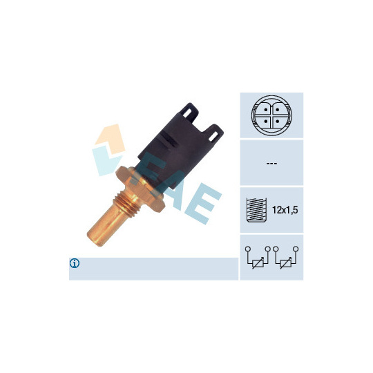 33295 - Sensor, kylmedietemperatur 