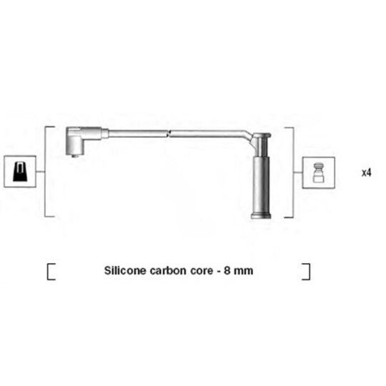 941185340786 - Ignition Cable Kit 