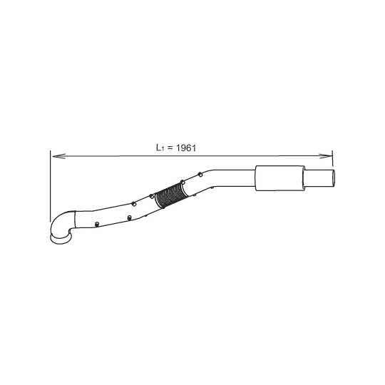 66227 - Exhaust pipe 