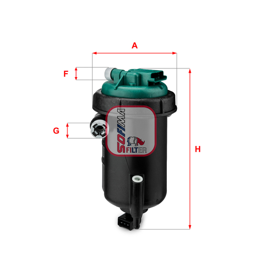 S 5148 GC - Fuel filter 