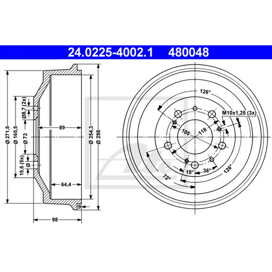 24.0225-4002.1 - Piduritrummel 