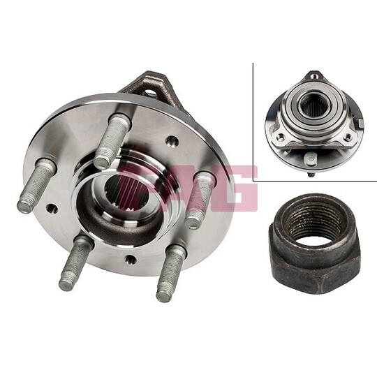 713 6786 80 - Wheel Bearing Kit 