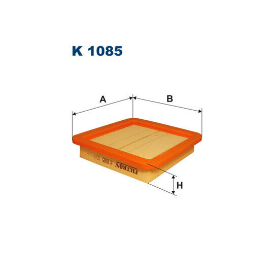 K 1085 - Filter, kupéventilation 