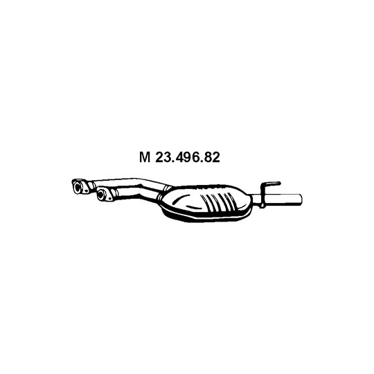 23.496.82 - Keskiäänenvaimentaja 