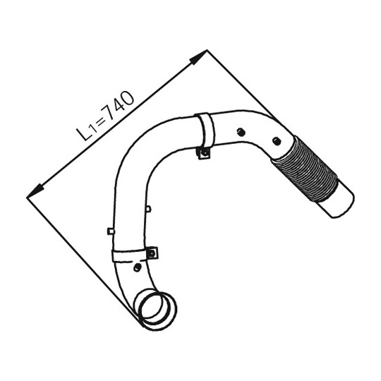 54191 - Exhaust pipe 