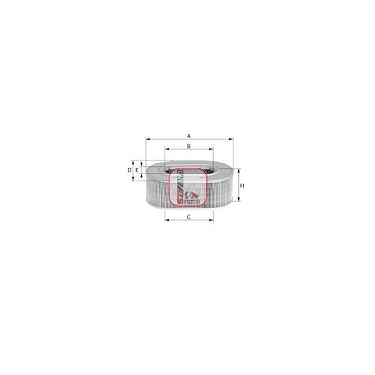 S 7648 A - Air filter 