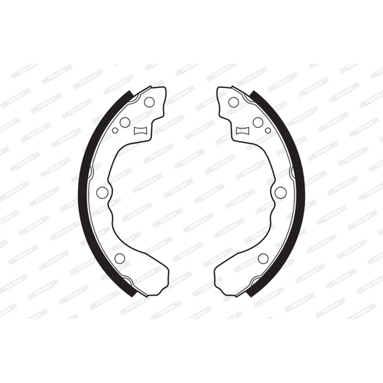 FSB516 - Brake Shoe Set 