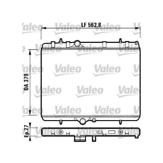 732888 - Radiator, engine cooling 