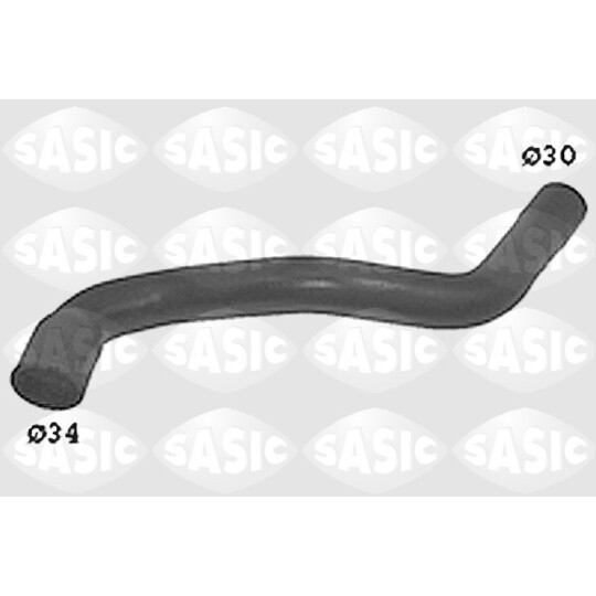 SWH0416 - Radiator Hose 