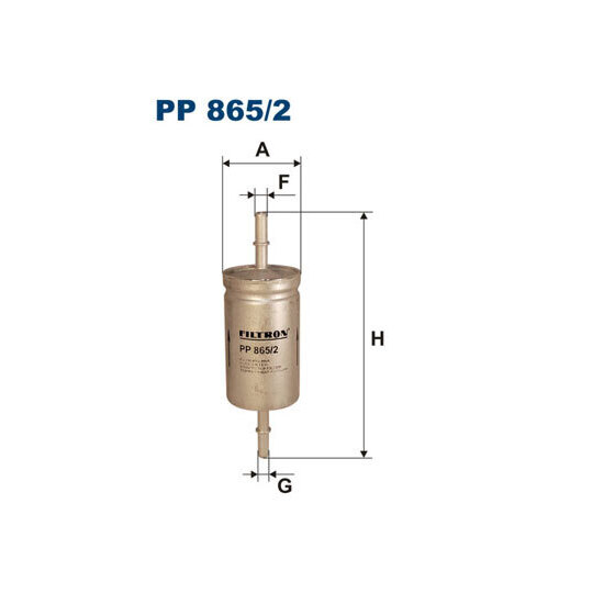 PP 865/2 - Polttoainesuodatin 