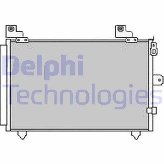 TSP0225550 - Condenser, air conditioning 