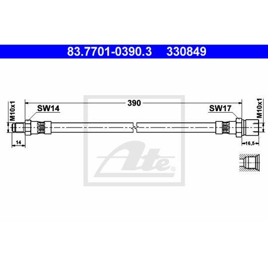 83.7701-0390.3 - Jarruletku 