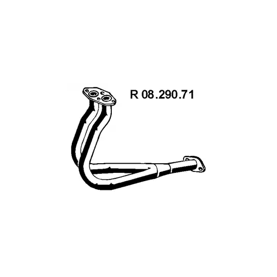 08.290.71 - Exhaust pipe 