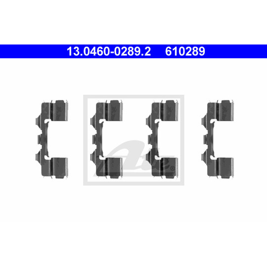 13.0460-0289.2 - Accessory Kit, disc brake pad 