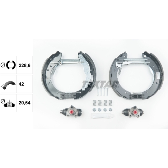 84050000 - Brake Shoe Set 