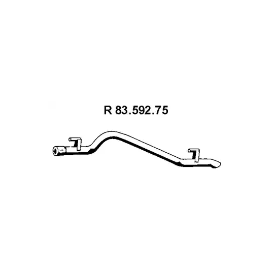 83.592.75 - Exhaust pipe 