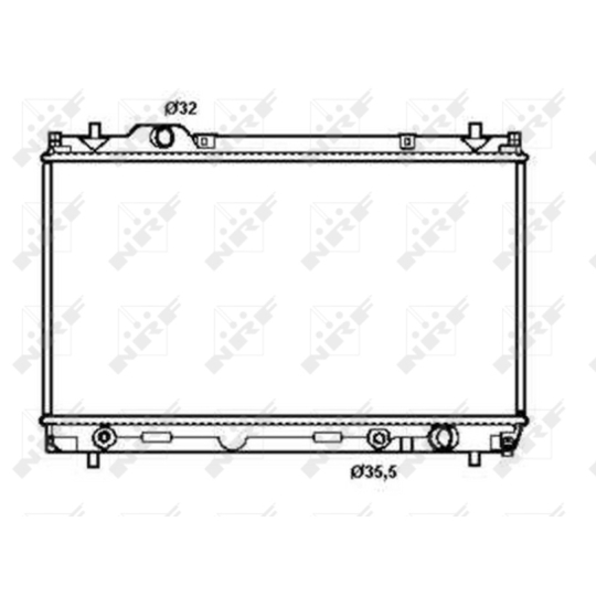 50256 - Radiator, engine cooling 