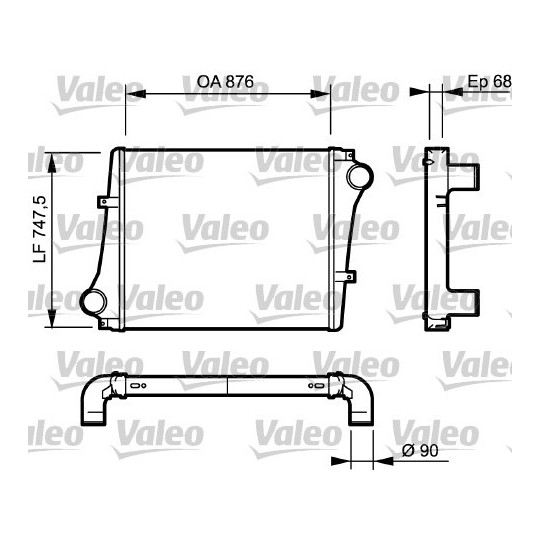 818876 - Kompressoriõhu radiaator 