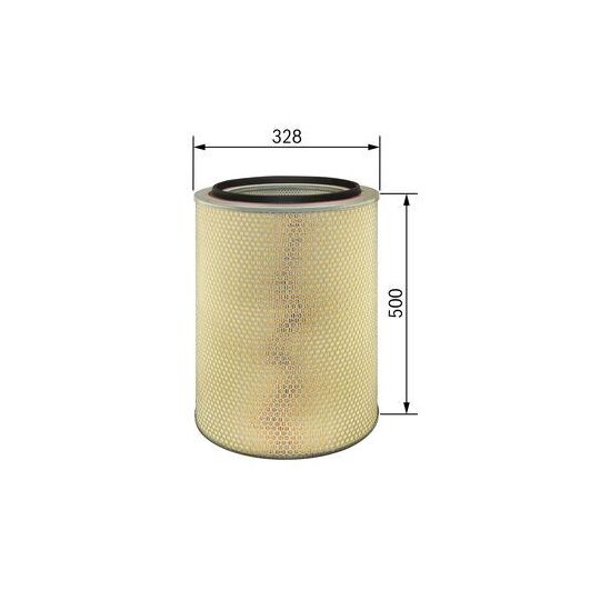 F 026 400 077 - Air filter 