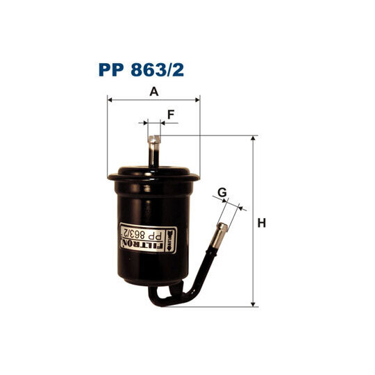 PP 863/2 - Fuel filter 