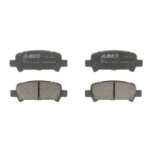 C27002ABE - Brake Pad Set, disc brake 