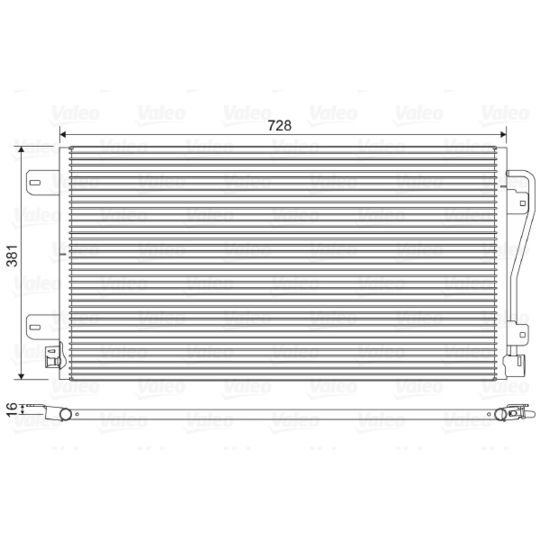 817601 - Condenser, air conditioning 