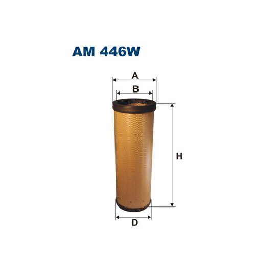 AM 446W - Secondary Air Filter 