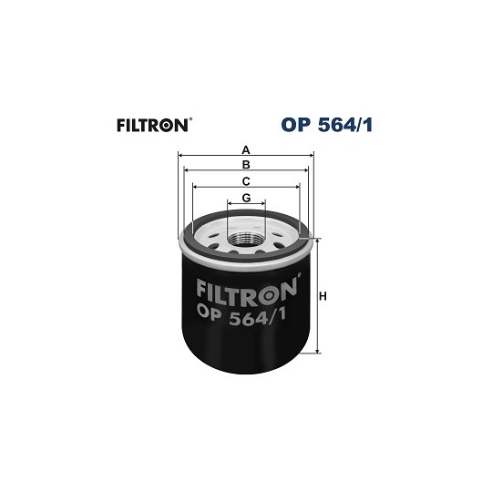 OP 564/1 - Oil filter 
