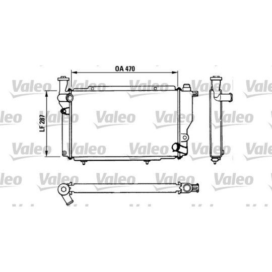 730534 - Radiaator, mootorijahutus 