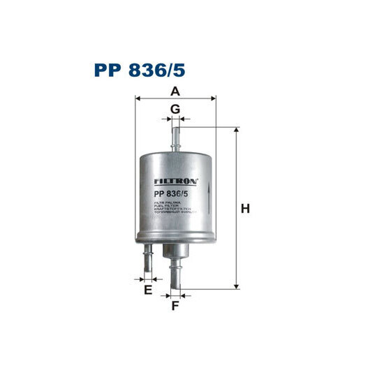 PP 836/5 - Kütusefilter 