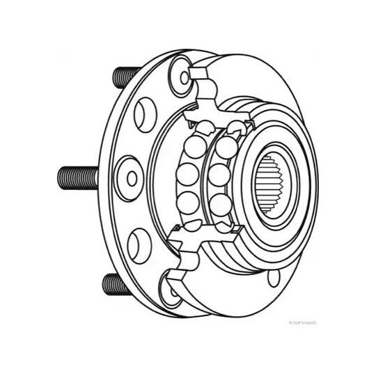 J4714014 - Wheel Bearing Kit 