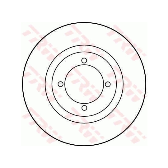 DF1661 - Brake Disc 