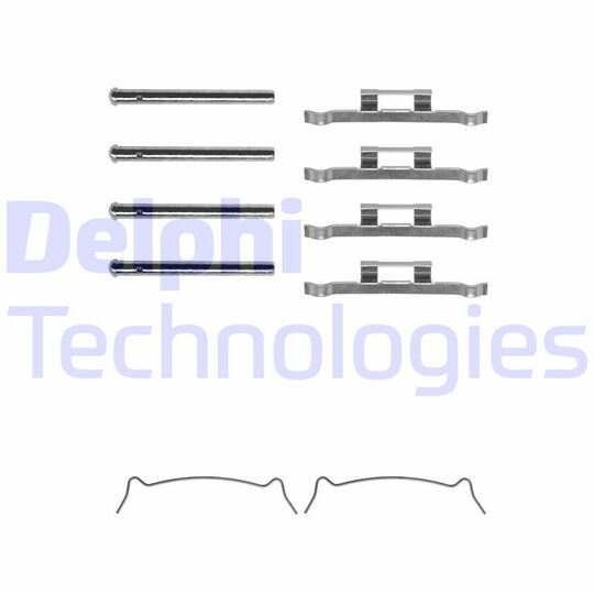 LX0281 - Accessory Kit, disc brake pad 