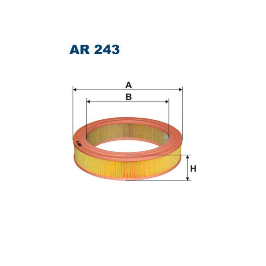 AR 243 - Air filter 