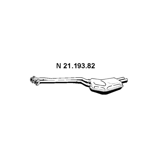 21.193.82 - Takaäänenvaimentaja 