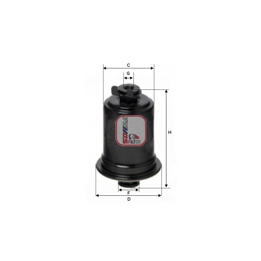 S 1669 B - Fuel filter 